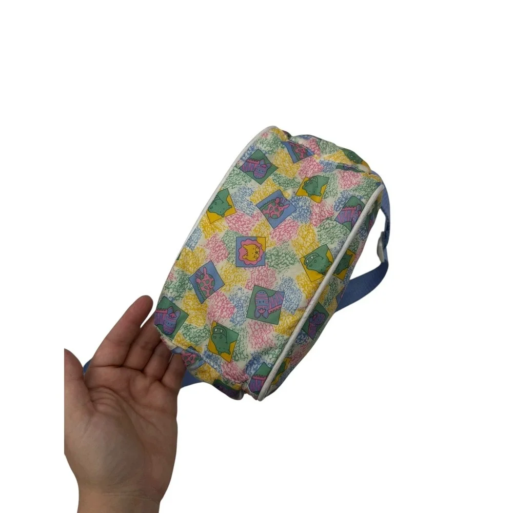 Vintage 90's Evenflo Zoo Animals Small Diaper & Baby Bottle Bag Case 10
